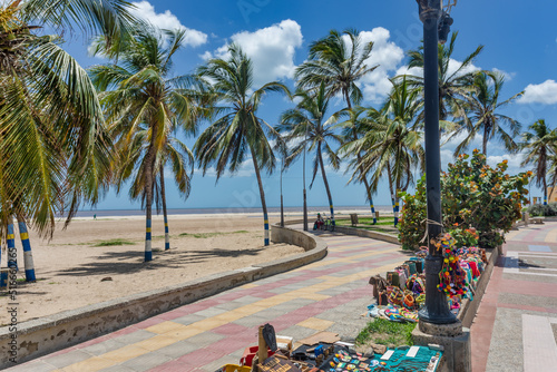 Riohacha is a city in northern Colombia, where the Ranchería River meets the Caribbean Sea.