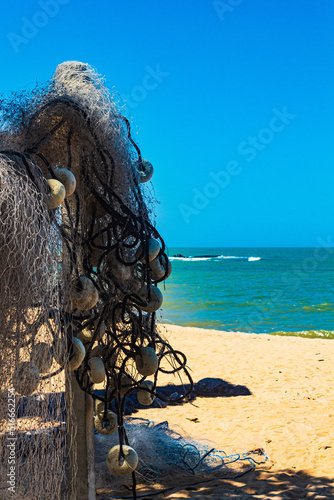 Itapua beach fishermen colony in Vila Velha