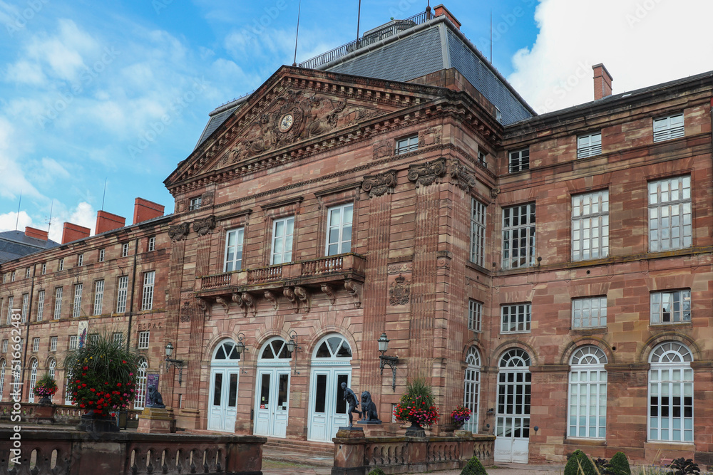 Fototapeta premium Alsace - Bas-Rhin - Saverne - Chateau des Rohan - Façade Ouest