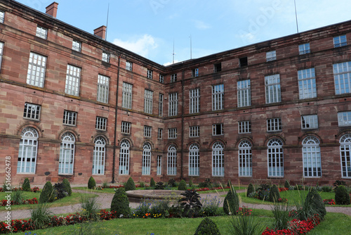 Alsace - Bas-Rhin - Saverne - Chateau des Rohan Angle et Parc