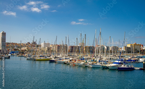 Image from Las palmas Canary Island harbour © Mugur