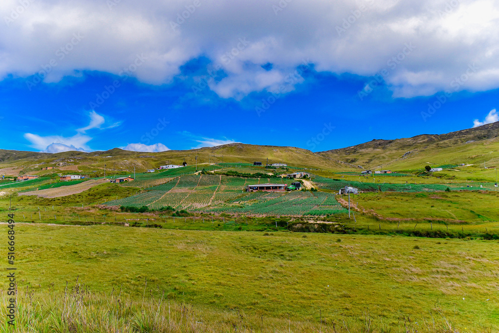 landscape in the mountains