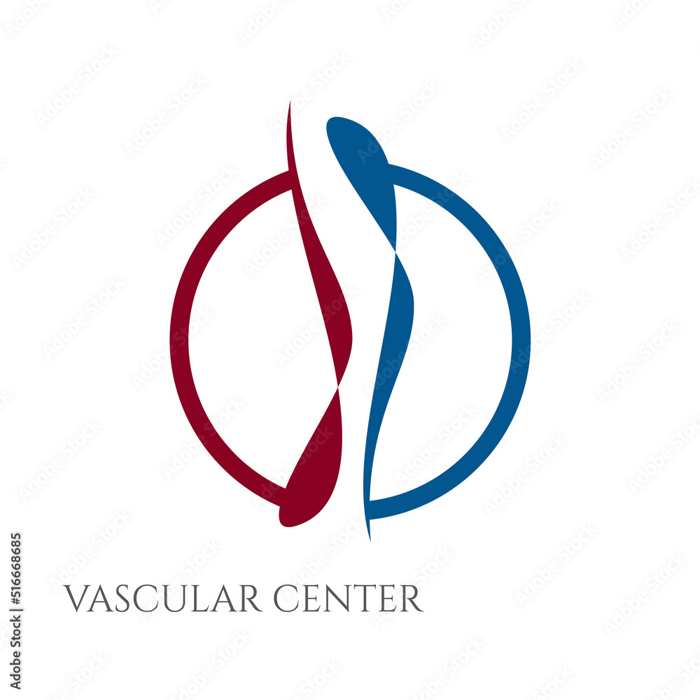 vector vascular and veins center logo, vector vascular and veins center logo,