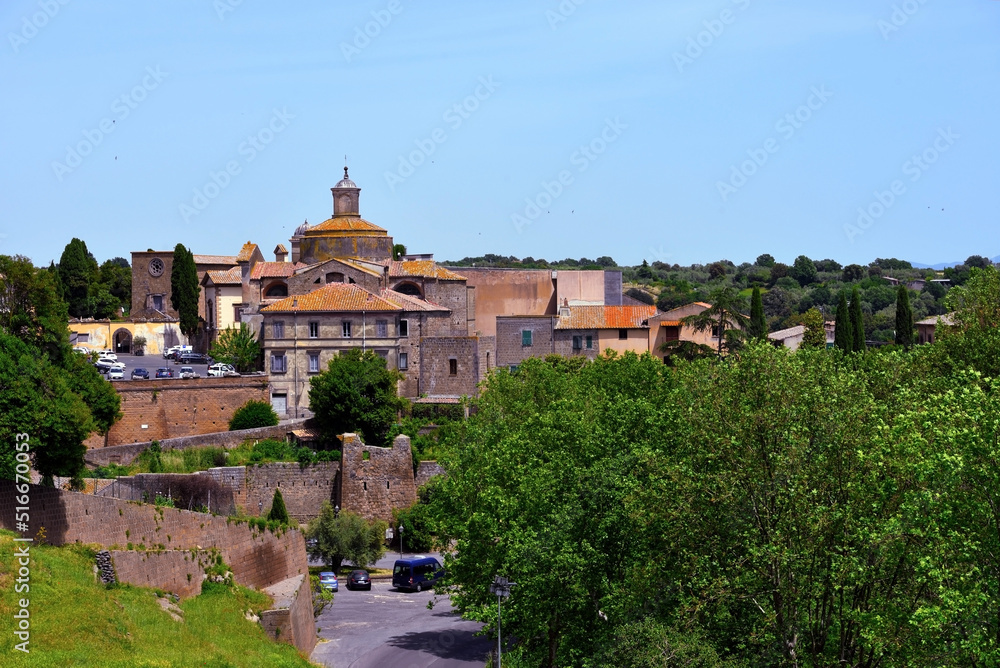 church of San Lorenzo also known as the holy martyrs Tuscania Italy