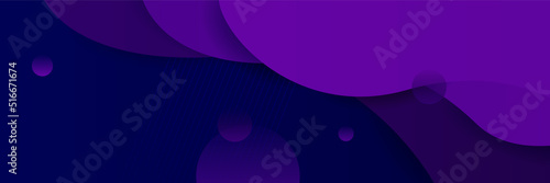 Dark purple abstract background. Vector abstract graphic design banner pattern background template.