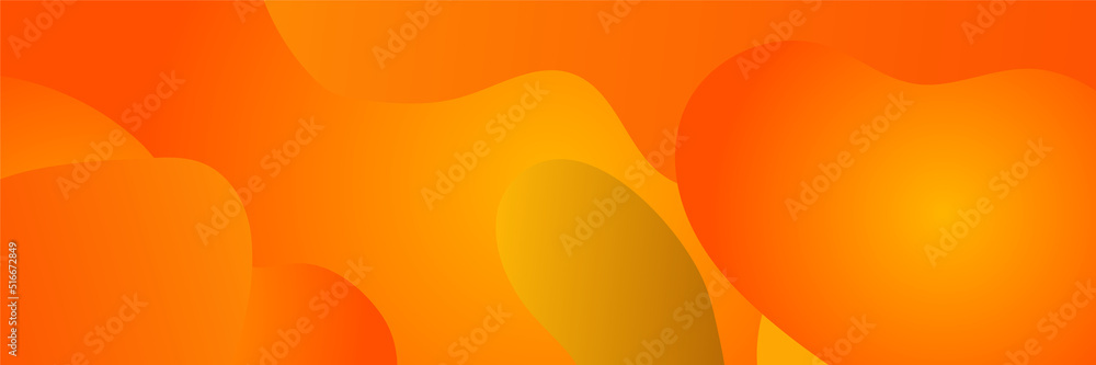 Orange abstract banner background. Vector abstract graphic design banner pattern background template. Orange abstract banner background. Vector abstract graphic design banner pattern background template.