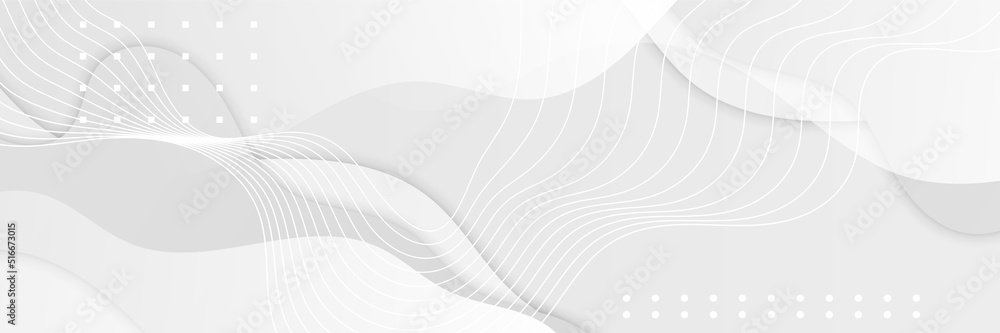 Technology banner design with white and grey arrows. Abstract geometric vector background. White abstract modern background design. Technology banner design with white and grey arrows. Abstract geometric vector background. White abstract modern background design.