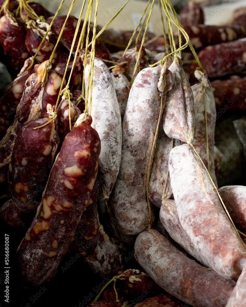 Salami salame salamin sausage argentina, mezcla de carnes de vacuno y