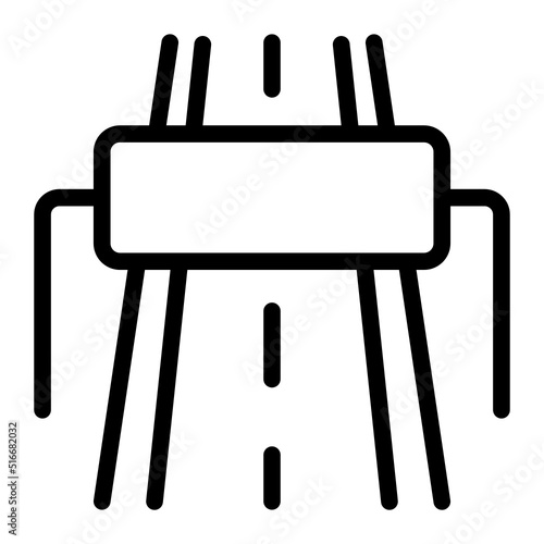 highway line icon