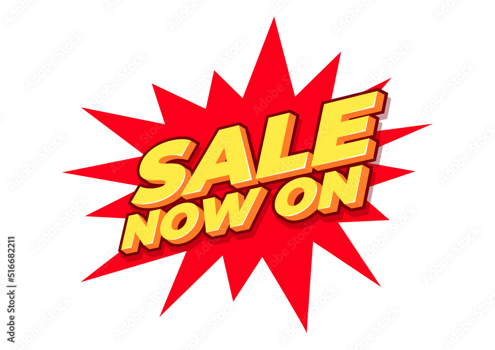 Sale now on labels. Vector illustration. Sale now on labels. Vector illustration.