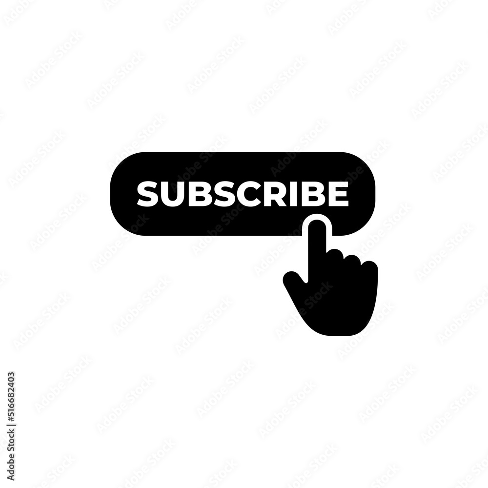 Subscribe icon design vector illustration Subscribe icon design vector illustration