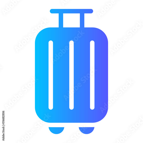 Wheel Luggage gradient icon