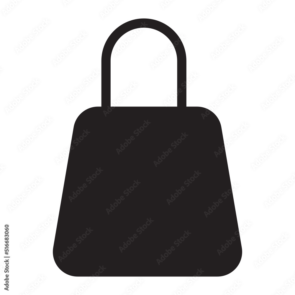 shopping bag glyph icon shopping bag glyph icon