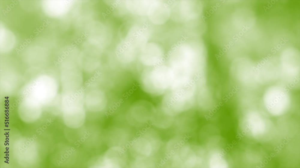 Loop Beauty in Nature. Beautiful blurry green vibrant bokeh move nature background. 4K Sunlight shining through the leaves of trees. Abstract summertime and springtime background. Ecology Environment Loop Beauty in Nature. Beautiful blurry green vibrant bokeh move nature background. 4K Sunlight shining through the leaves of trees. Abstract summertime and springtime background. Ecology Environment