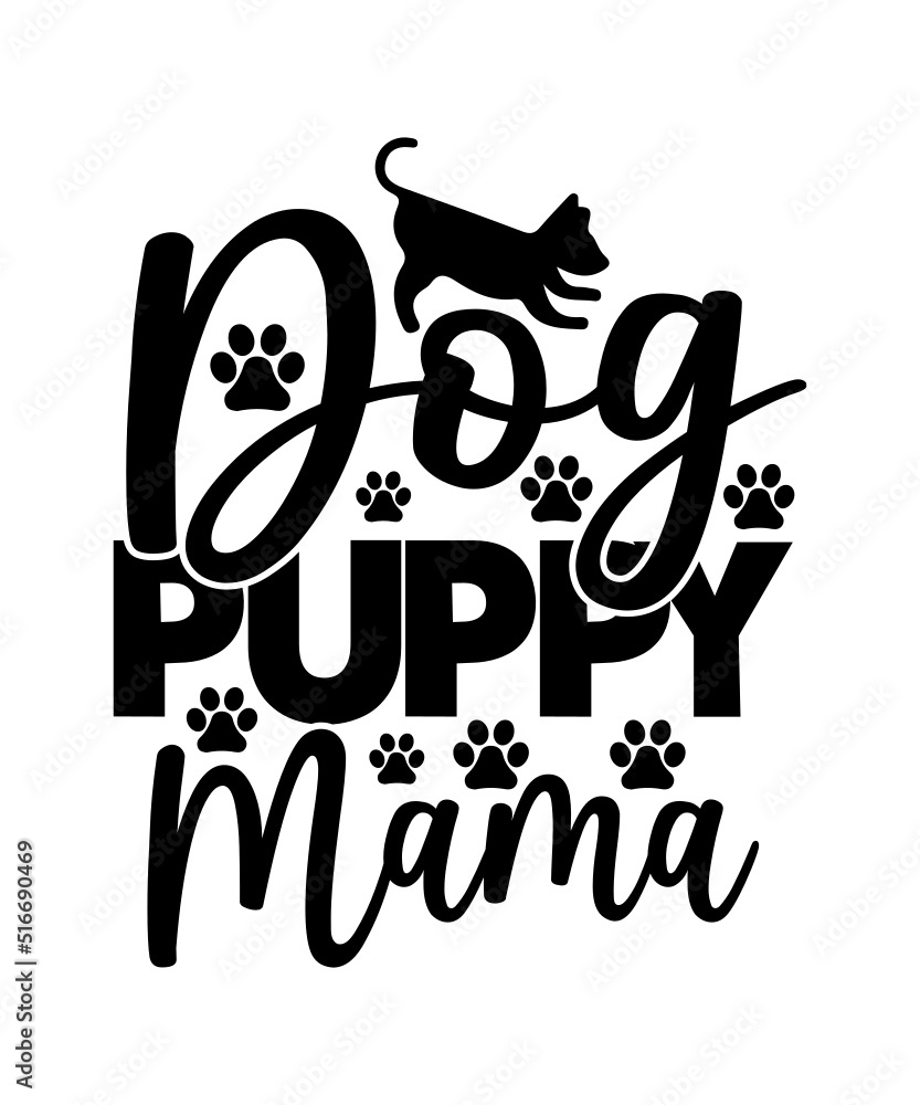 Dog Mom SVG Bundle, Dog Mom SVG, Paw SVG, Dog Lover Svg, Fur Mom Svg