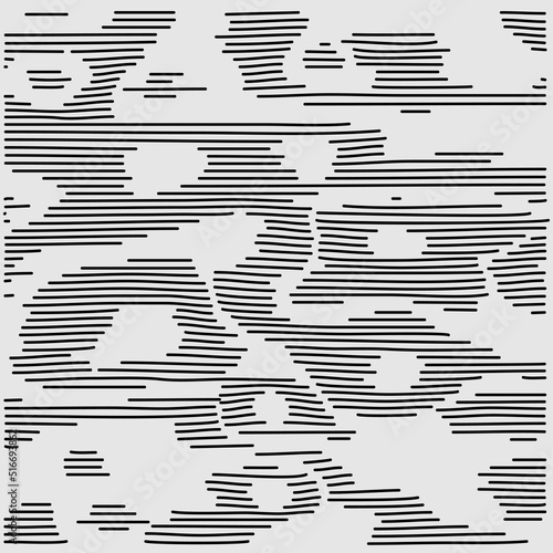 Stripes random pattern vector. Design lines black on white background. Design print for textile, wallpaper, background