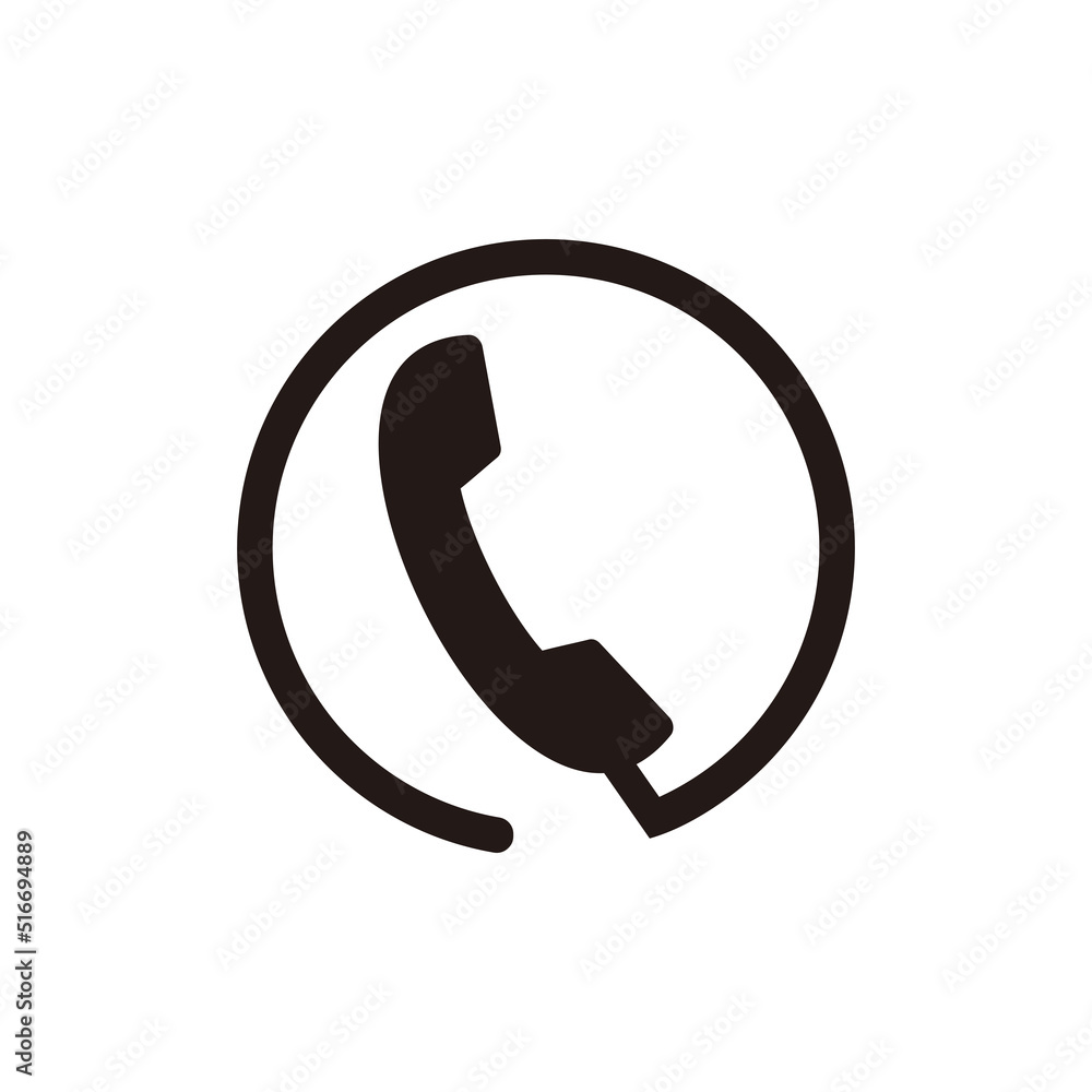 Telephone sign vector illustration symbol Telephone sign vector illustration symbol