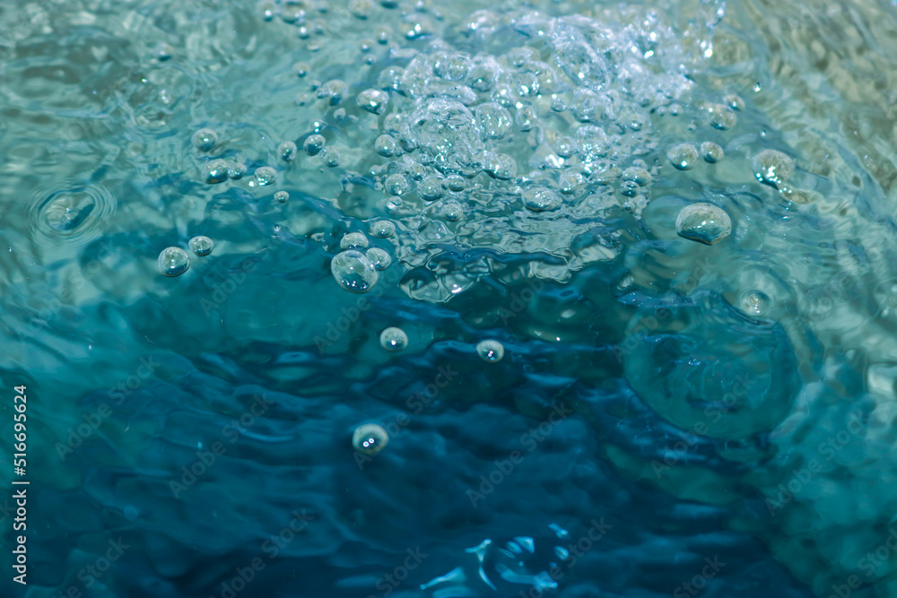 water drops on blue water drops on blue