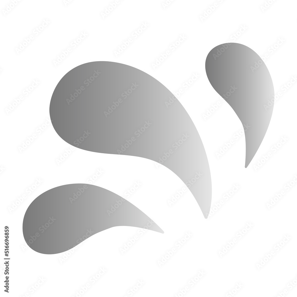 汗や水分のイメージイラスト