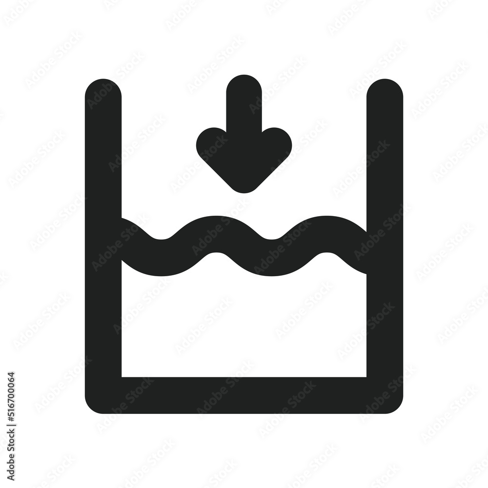 Obraz premium Low Tide Icon