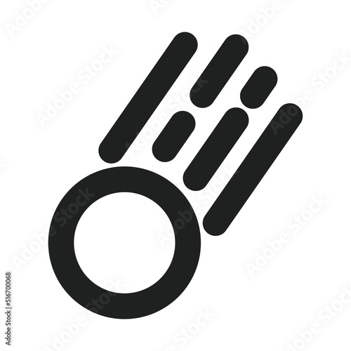 Meteor Outline Icon
