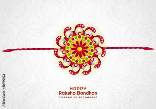 Hindu festival raksha bandhan card background