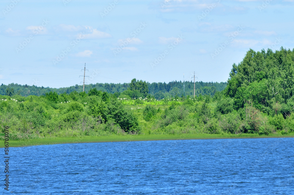 Obraz premium Nature is the material world of the universe, in fact — the main object of the study of natural sciences.