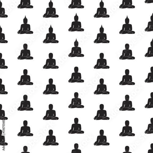 Buddha logo background