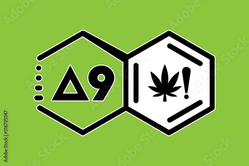 Delta 9 THC Warning Symbol