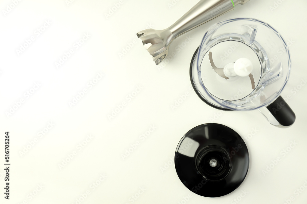 Concept of cooking food with blender, cooking accessories Concept of cooking food with blender, cooking accessories