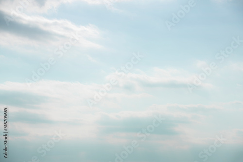 Fototapeta Naklejka Na Ścianę i Meble -  空と雲の背景テクスチャー