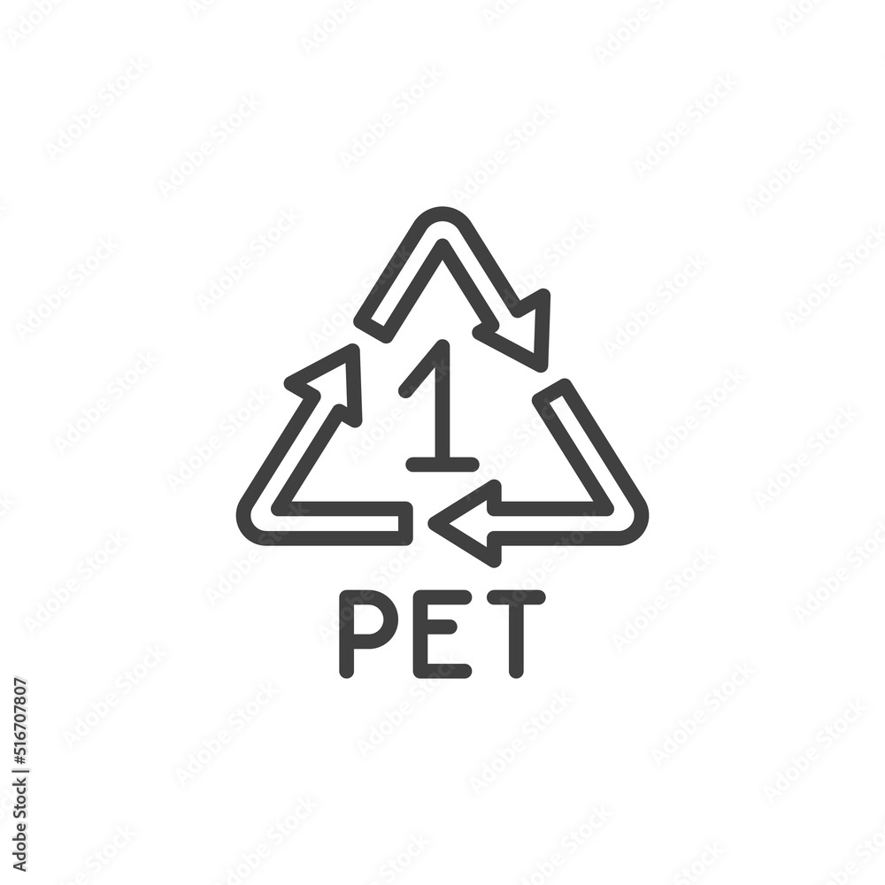 Pet pete sign line icon Pet pete sign line icon