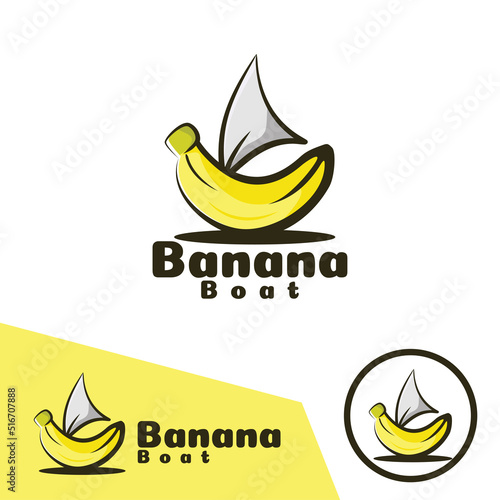 Banana boart art illustration