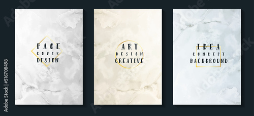 Vector marble texture creative stone ceramic art background design. In A4 size for cover book presentation. brochure layout and flyers poster template.