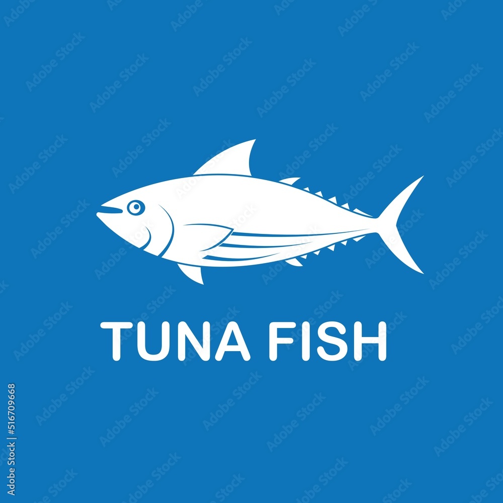 Obraz premium Tuna fish logo