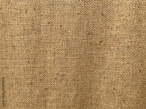 natural brown hemp sack bag in the full-frame, using for background