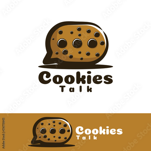 Cute Cookies talk art illustration
