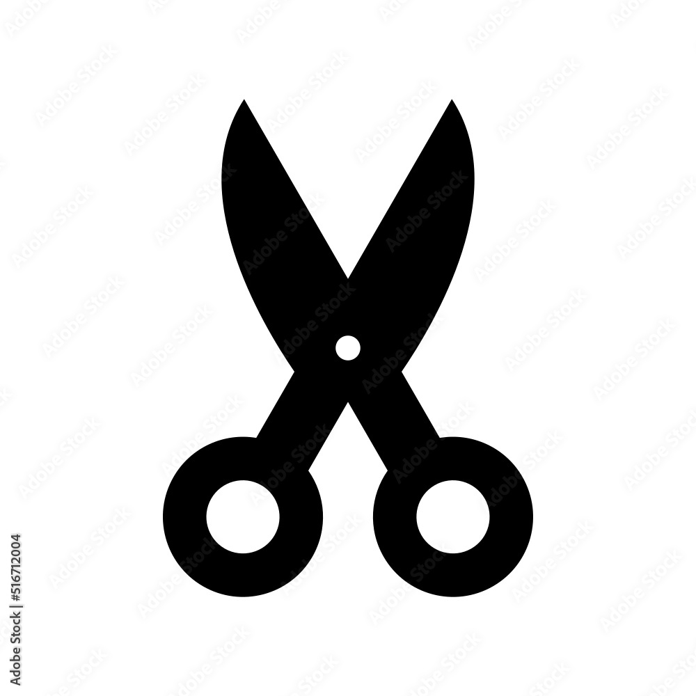 Scissors Icon Vector Symbol Design Illustration Scissors Icon Vector Symbol Design Illustration