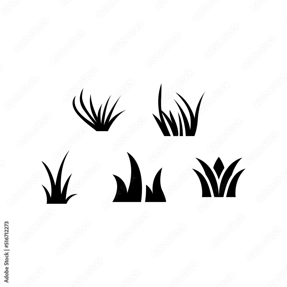 Fototapeta premium Plant Icon Set Vector Symbol Design Illustration
