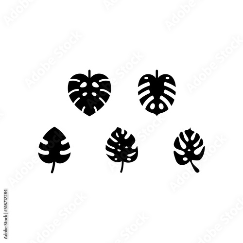 Tropical Icon Set Vector Symbol Design Illustration