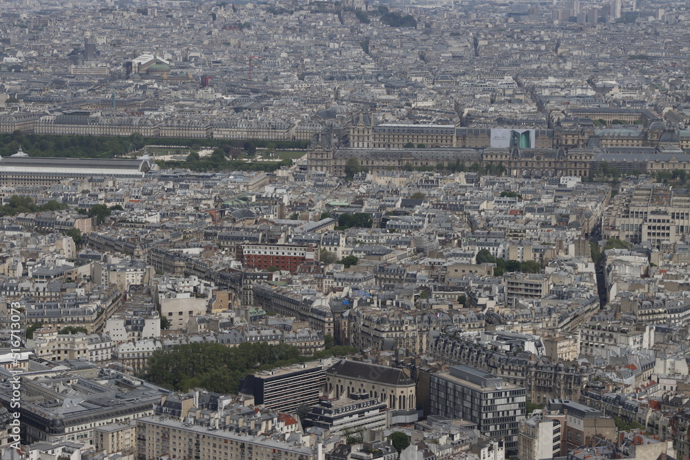 View of Paris from Montparnasse Tower