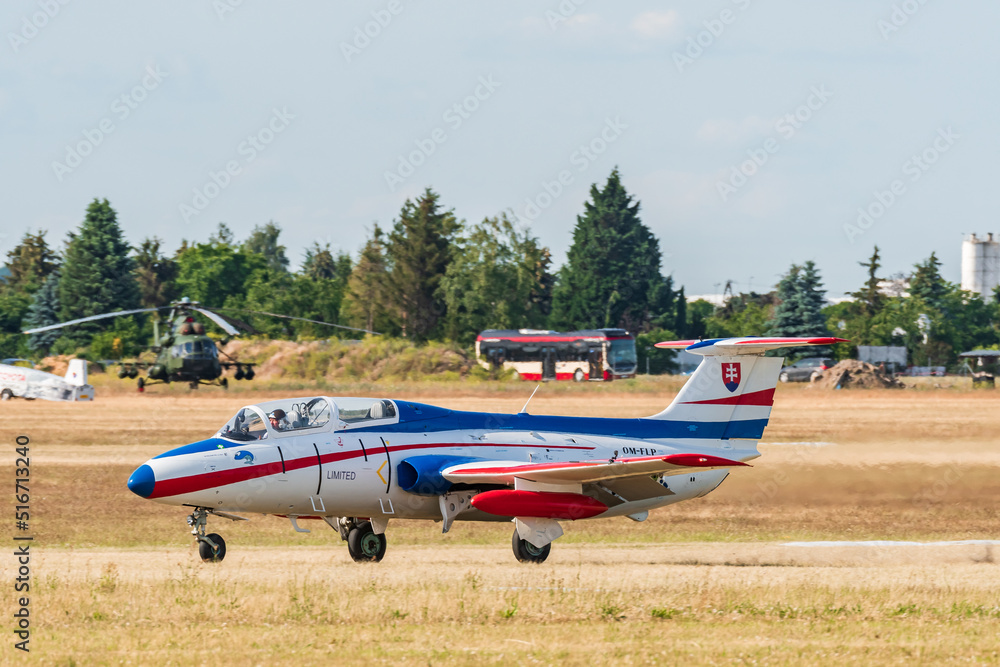 Leszno, Poland June, 17, 2022 Antidotum Airshow Leszno, Aero L29