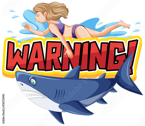 Font design for word warning