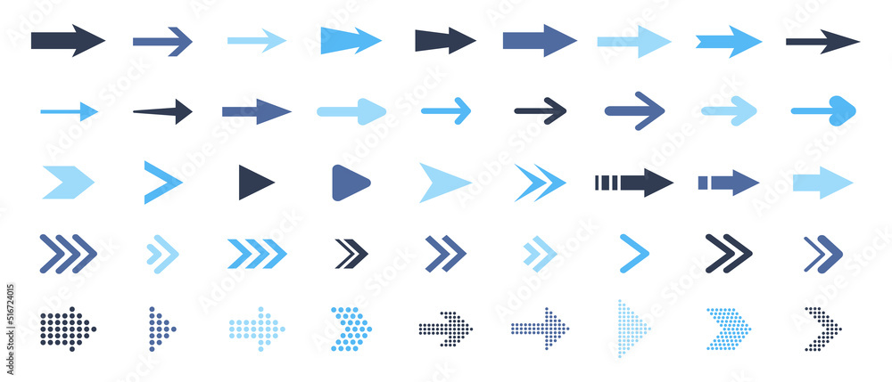 Arrows set icons. Arrow vector collection. Arrow. Cursor. Modern simple arrows. Arrows set icons. Arrow vector collection. Arrow. Cursor. Modern simple arrows.