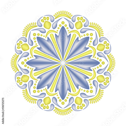 abstract mandala ornament pattern elegant