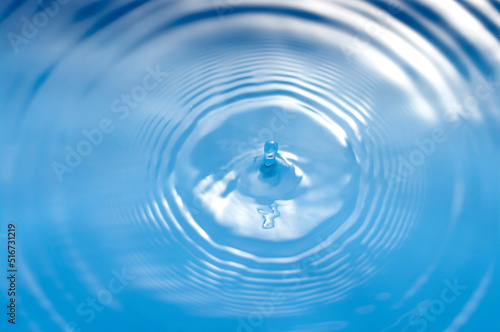 Blurry close up view of water surface. Abstract water background.