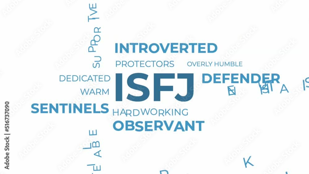 ISFJ MBTI personality category word topic animation video ISFJ MBTI personality category word topic animation video