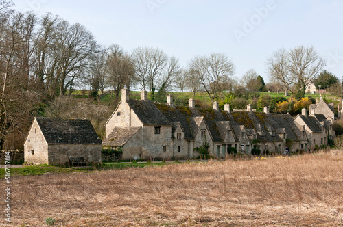 Canvas Print Bibury, Cotswolds, England
