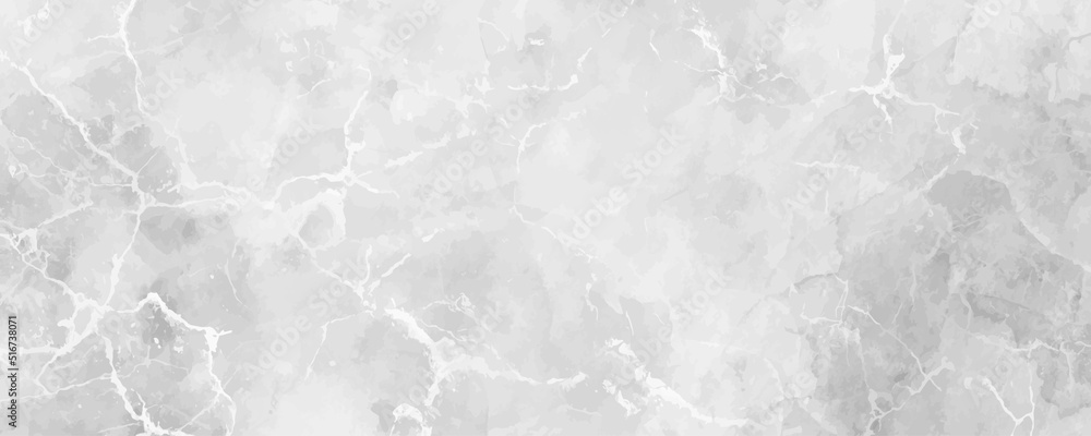 Grey marble texture. Granite. Stone. Hand drawn dark grey abstract vector illustration for background, cover, interior decor and other users. Grunge watercolor surface. Template for design interior. - obrazy, fototapety, plakaty 