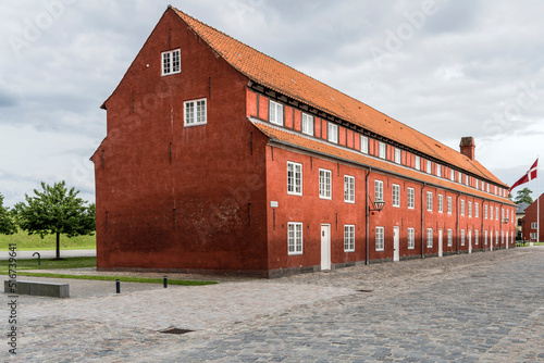 Photography historical building at Kastellet fortification, Copenhagen